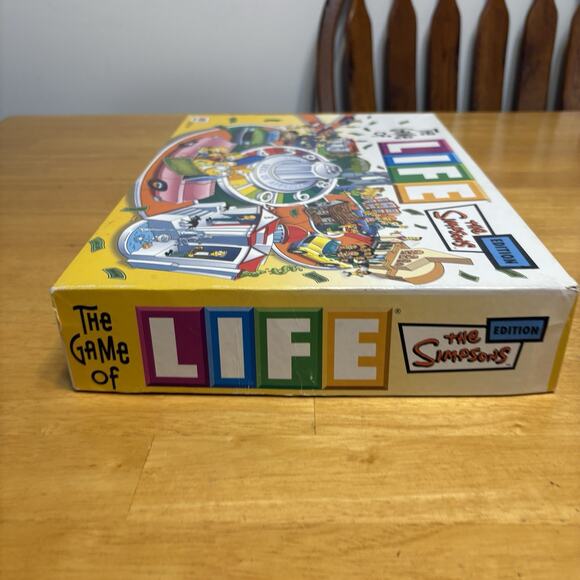 Hasbro Milton Bradley Board Game The Game‎ of Life Simpsons Ed Complete 2004 - Picture 14 of 16